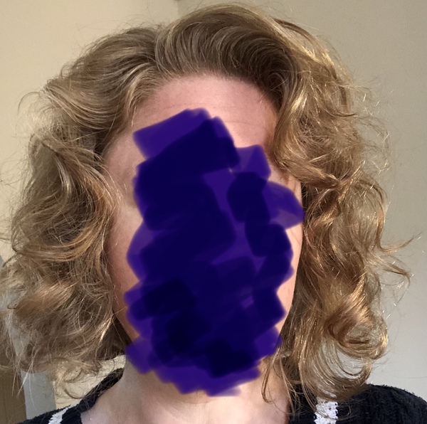 Scruffy looking curls