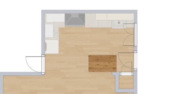 Follow-up: I invite your comments on my NEW kitchen plan (with photo)