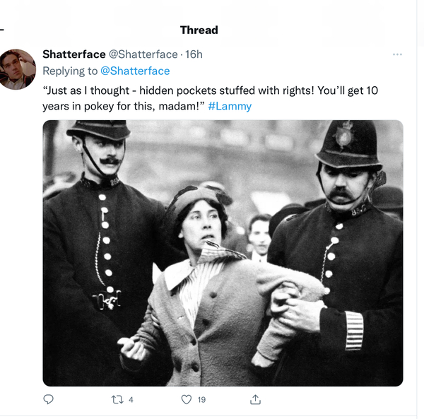 Oh sod off David Lammy!