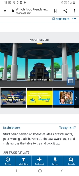 Ad videos playing in threads and can't be closed down