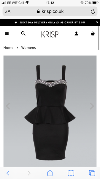 Does anyone have this black ‘Krisp’ size 10 dress??
