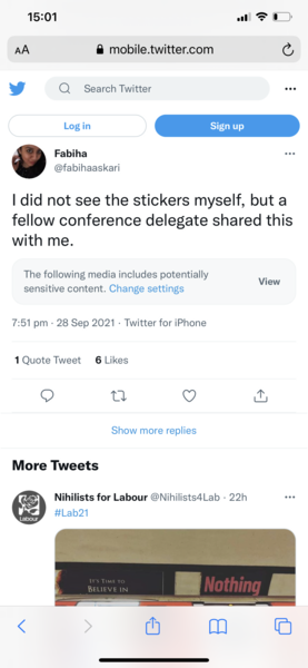 Labour councillor reveals she suffered 'transphobic abuse' at party conference