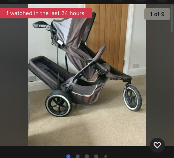 Too old for a double buggy, too little to walk?