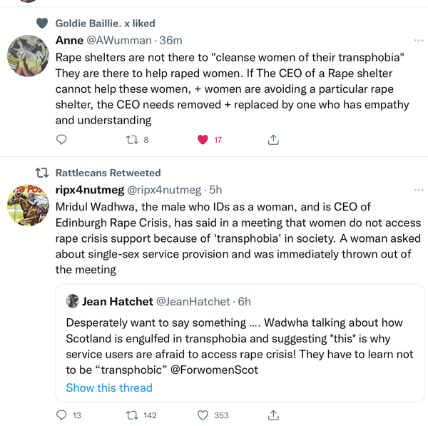 New CEO of Edinburgh Rape Crisis