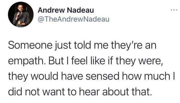 People who claim to be empaths are narcissists
