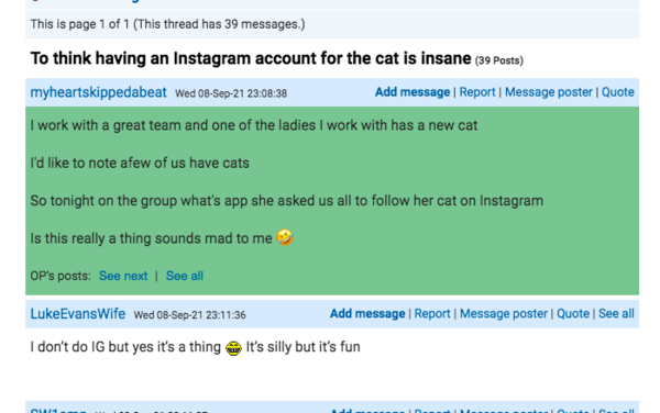 The AIBU vote tallies are't showing... again