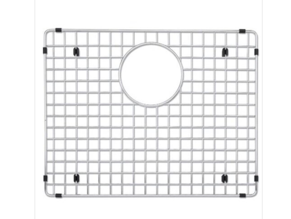 Stainless still sink grid