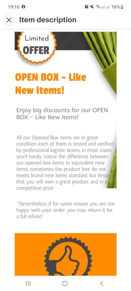 Is 'Open Box' on eBay just amazon returns?