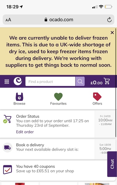 To think that people don't seem to have noticed that the shelves are empty. ?