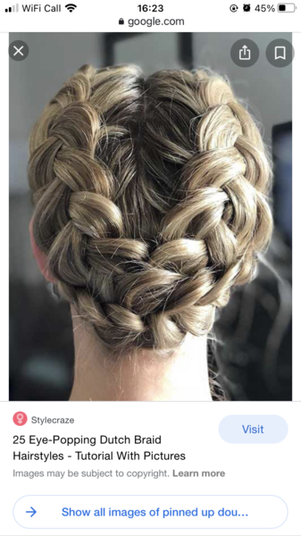 What 'updos' are suitable a 45+ year old woman?