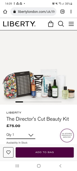 Beauty chat - freebies/gifts with purchase/offers