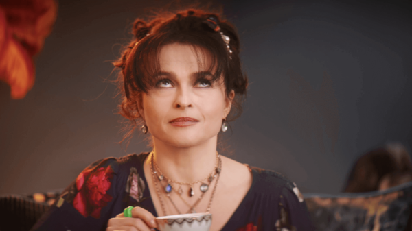 Helena Bonham Carter necklace in advert