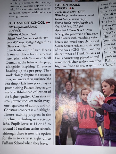 Tatler Schools Guide 2022