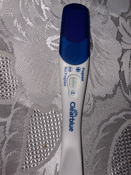 Faint positive Clear Blue