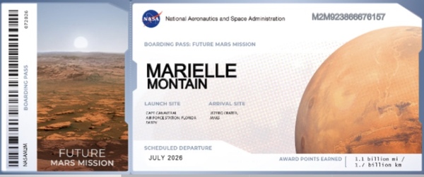 Free trip to Mars -
