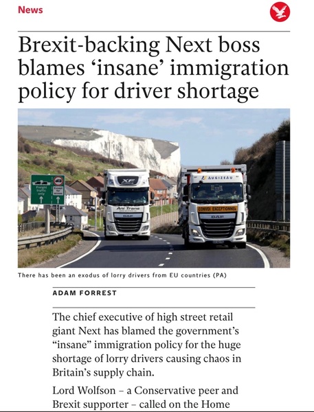 Westminstenders: Tachographs and Empty Shelves