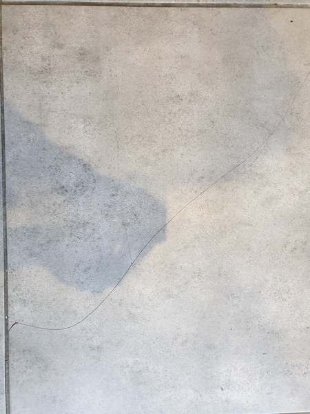 Cracking tiles, worried about movement?