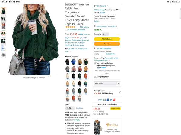 What are everyone's new purchases for autumn?