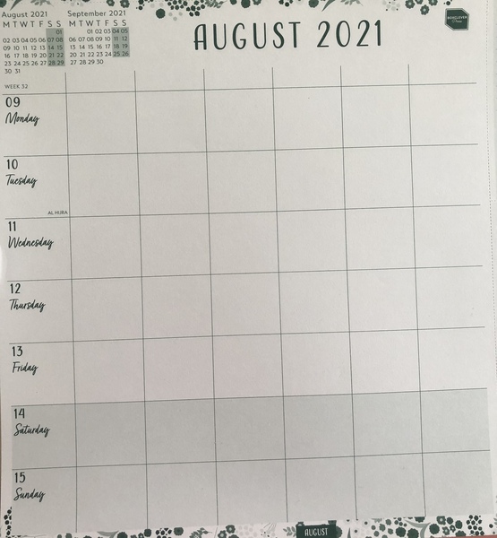 Family calendar ideas