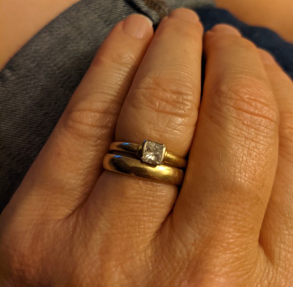 Can I see your wedding bands?