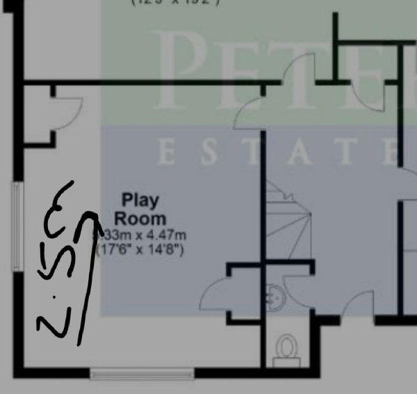 How would you split this room? With floorplan