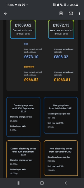 Gas and electricity bills to soar