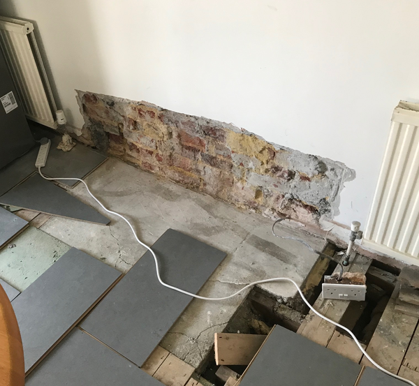 Where does the damp patch come from!?