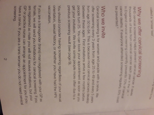 Given the words woman and female have been appropriated how long before TW claims to be people with a cervix?