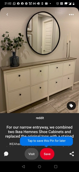 Ideas for storing shoes