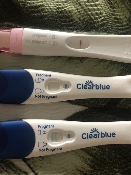 Positive test but negative the next day?