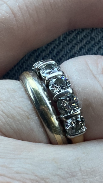 Can I see your wedding bands?