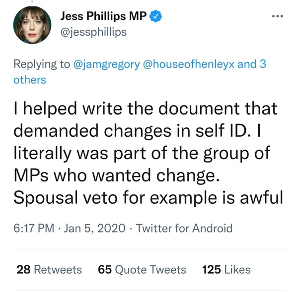 Labour's batshit opinions on women's rights