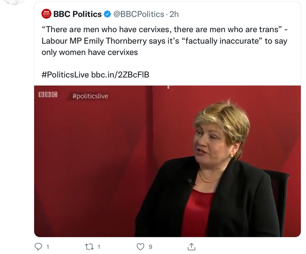 Politics Live Emily Thornberry