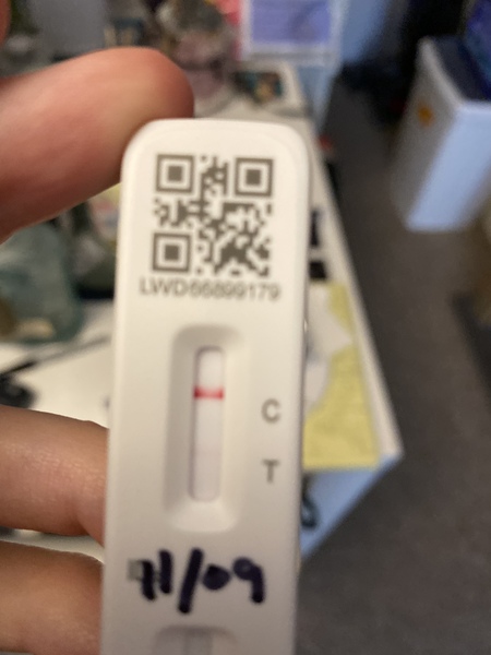 Faint positive on LFT?
