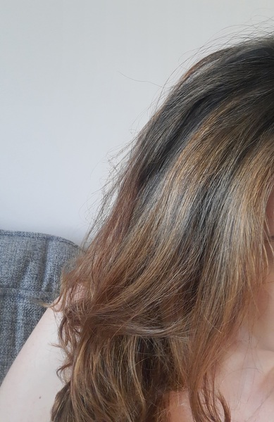 Orange highlights - blue shampoo enough? Pic attached