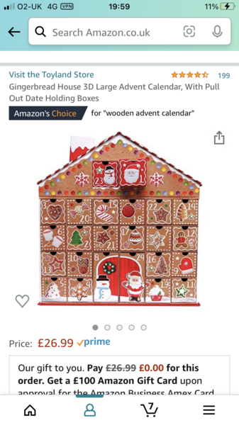 Empty advent drawers?