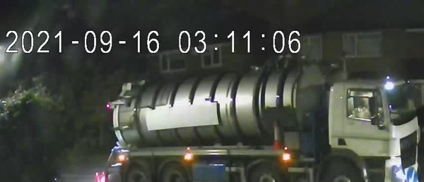 What is this vehicle doing?