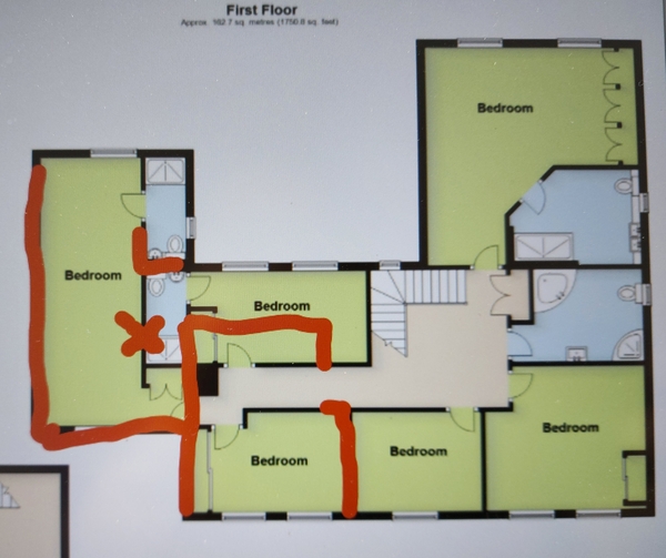 Spacious and expensive house but bad layout, how can I rejig at minimal cost?