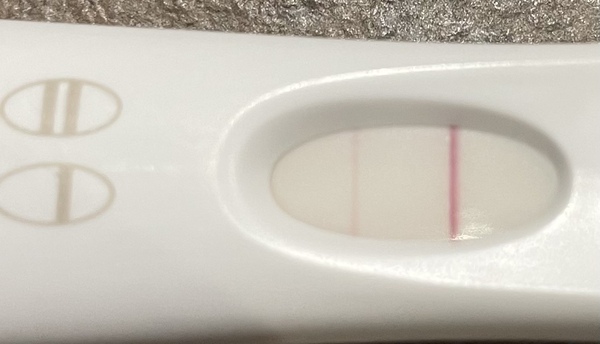 ? IB, positive test and then coming on a period!