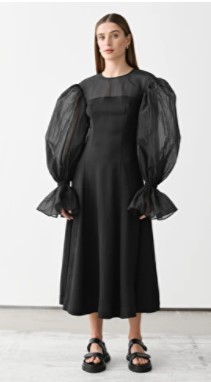 I ordered this Other Stories dress out of curiosity (and the Bank Holiday 50% discount) want to wear it to a do next week