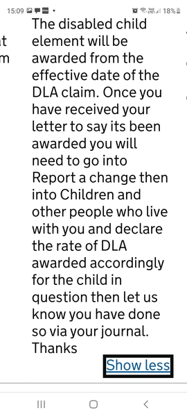 Waiting times for DLA for new claim 2021