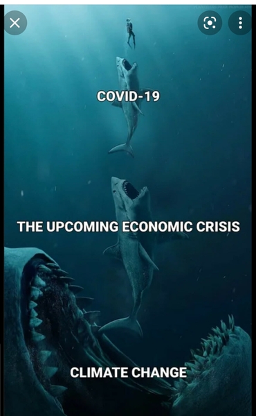 To be more scared now than I was of Covid?