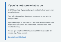 Phoned 111 last night for a broken wrist and was told to see GP