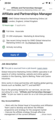To be amazed at this job ad