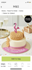 Which supermarket does the best celebration cakes for a man?