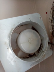 Bathroom extractor very weak