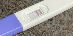 ? IB, positive test and then coming on a period!