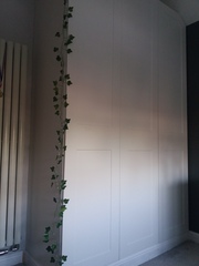 Over stair box in bedroom