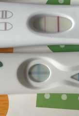 ? IB, positive test and then coming on a period!