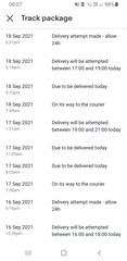 Hermes lying about attempted delivery!